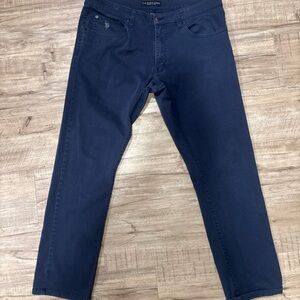 U.S. Polo Assn. Men’s Navy Slim Straight Jeans 36/32